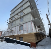 Ход строительства дома 32 в Клубный дом На Курортной -