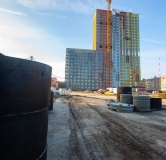 Ход строительства дома 17/2 в ЖК Аура -