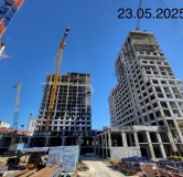 Ход строительства дома 1 в ЖК Wellart City -