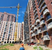 Ход строительства дома 7 в ЖК Скандинавия -