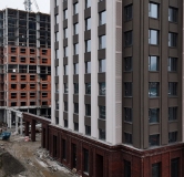 Ход строительства дома 2 в ЖК Оскар -