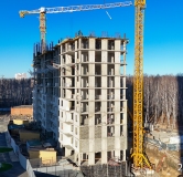 Ход строительства дома № 2, корпус 21 в ЖК Горизонт -