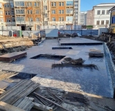 Ход строительства дома 1 в ЖК Уналты -