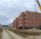 Ход строительства дома 2.1 в ЖК Твоя Привилегия -