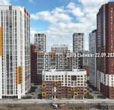 Ход строительства дома 1.2 в ЖК Проект-достояние Русь -