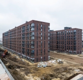 Ход строительства дома Литер 1.3 в ЖК Зеленая территория -