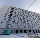 Ход строительства дома 1.7 в ЖК Никс Лайн на Ярославской -