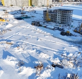 Ход строительства дома 153 (ГП-26) в Микрорайон Домашний -