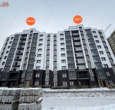 Ход строительства дома 33 в ЖК Авиатоr -