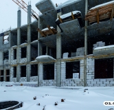 Ход строительства дома 2.6 в ЖК Рязанка Грин -