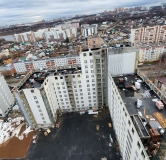 Ход строительства дома 1 в ЖК Q на Кулагина -