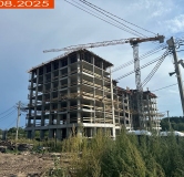 Ход строительства дома 2.2 в ЖК Форест -