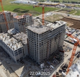 Ход строительства дома № 1457, ГП-72.102 в ЖК Мириады -