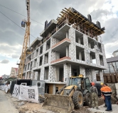 Ход строительства дома 14 в Клубный дом О4 -