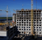 Ход строительства дома 10, корпус 1 в ЖК Остров-сад -