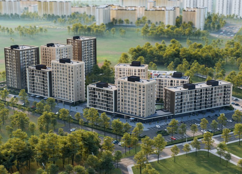 Дом 17, корпус 1 в ЖК Квартал на Московском - фото 1