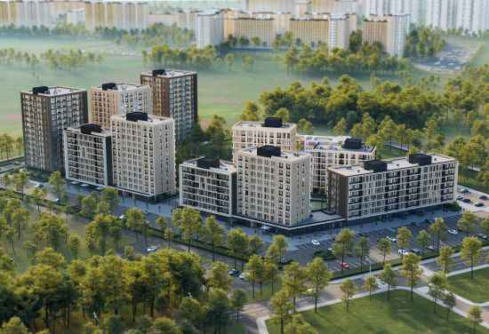 Дом 17, корпус 2 в ЖК Квартал на Московском