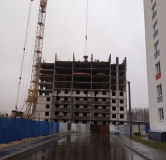 Ход строительства дома № 222 в ЖК Волгоречье -