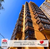 Ход строительства дома Литер 1 в ЖК Сердце Ростова 2 -