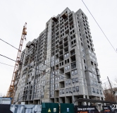 Ход строительства дома № 41 (ГП-1) в ЖК Умный квартал УНО -