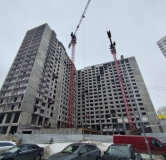 Ход строительства дома 2 в ЖК Рассвет -