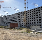 Ход строительства дома 27 в ЖК Авиатор (Авиатоr) -