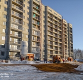 Ход строительства дома 96 в ЖК По ул. Танцорова -