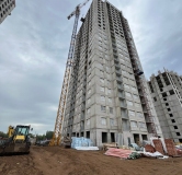 Ход строительства дома литер 2 в ЖК Паруса -