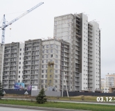 Ход строительства дома 47-01 в ЖК Время -