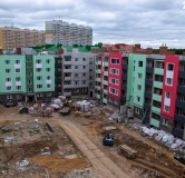 Ход строительства дома 4, корпус 1 в ЖК Новая Тула -