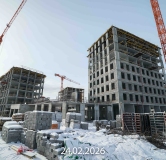 Ход строительства дома 4 к1, ГП-13 (2 этап) в ЖК Айвазовский (Айвазовский City) -