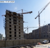 Ход строительства дома 9, корпус 2 в ЖК Цивилизация на Неве -