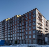 Ход строительства дома 6, корпус 2 (ГП-4) в ЖК Речной порт -