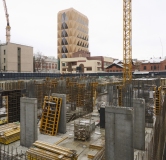 Ход строительства дома 1 в ЖК На Гоголя -