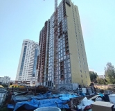 Ход строительства дома 7.1 в ЖК Уральский -