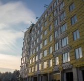 Ход строительства дома 1 в ЖК Glorax Экосити (Экорайон) -