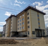 Ход строительства дома 1 в ЖК Кристалл -