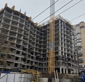 Ход строительства дома 1 в ЖК Дом на Герцена -