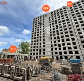 Ход строительства дома 37 в ЖК Авиатор (Авиатоr) -