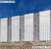 Ход строительства дома 132, корпус 220.1 в ЖК Цветной Город -