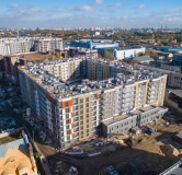 Ход строительства дома 15В.6 в ЖК Квартал Che -
