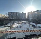 Ход строительства дома 150 в ЖК Антверпен -