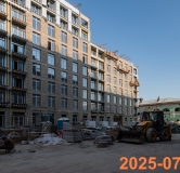 Ход строительства дома корпус 2.1, 2.2 в ЖК Лермонтовский 54 -