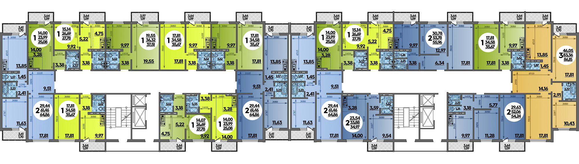 Стартовали продажи квартир в литере 17 жилого района Суворовский в Ростове - фото 2