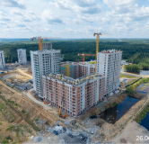 Ход строительства дома 20 в ЖК Курчатов -