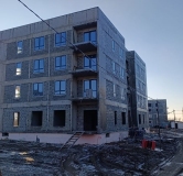 Ход строительства дома Литер 1 кв 7.2 в ЖК Усадьба Гостагаевская -