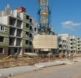 Ход строительства дома № 1 в ЖК Первомайский -