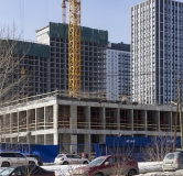 Ход строительства дома 1 в ЖК Атлас Лайн -