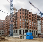 Ход строительства дома 4 в ЖК Камаполис -