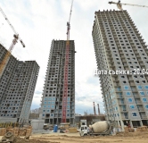 Ход строительства дома 2 в ЖК ОК: Премиум -